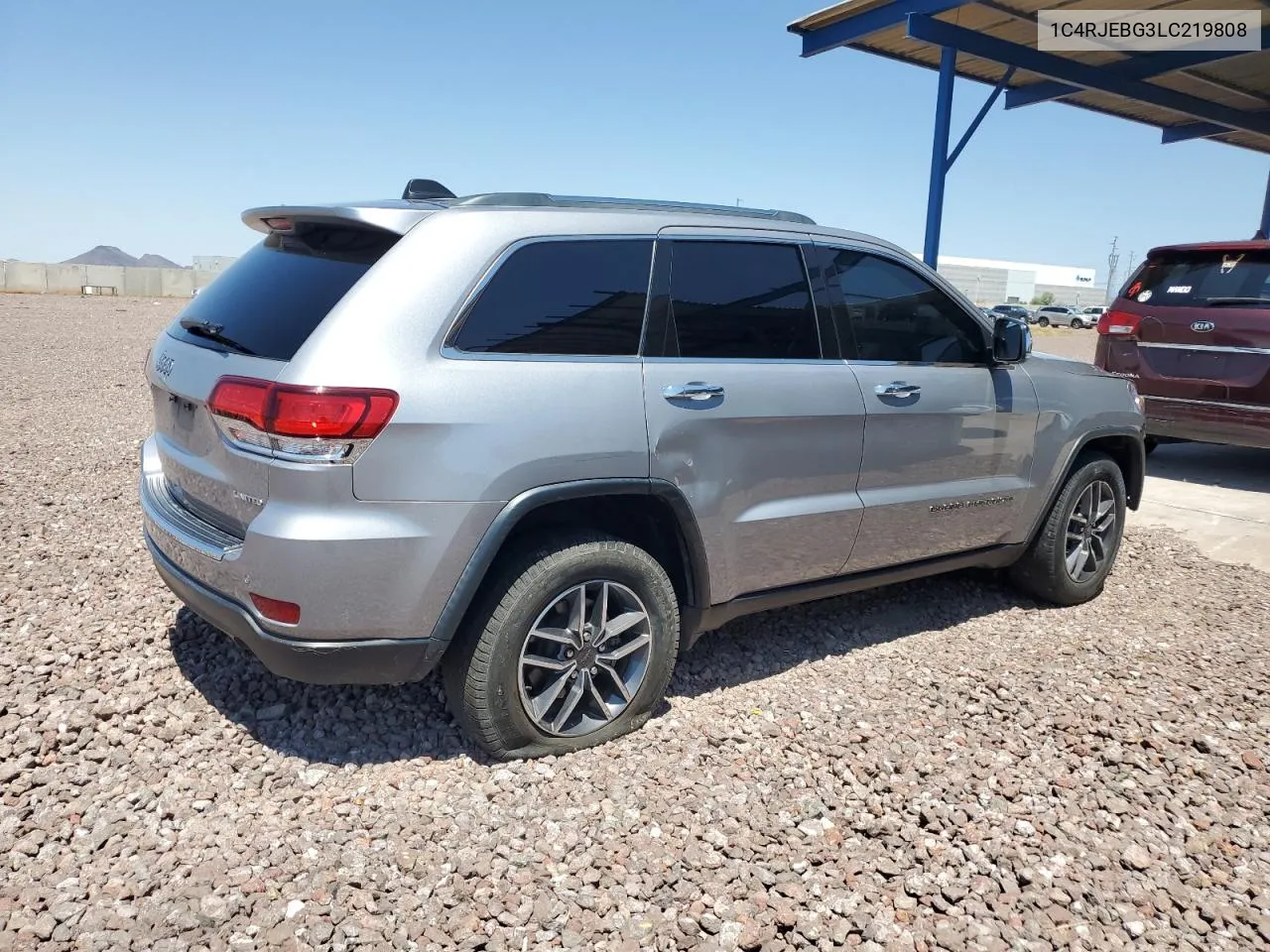 2020 Jeep Grand Cherokee Limited VIN: 1C4RJEBG3LC219808 Lot: 64117604