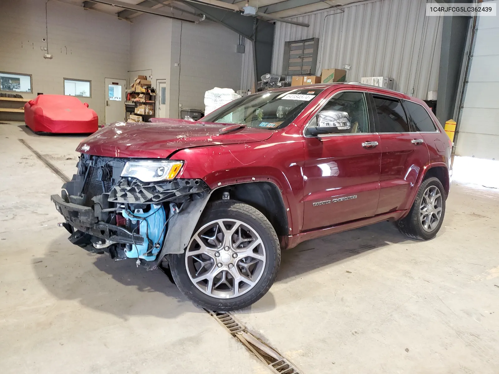 2020 Jeep Grand Cherokee Overland VIN: 1C4RJFCG5LC362439 Lot: 64184574