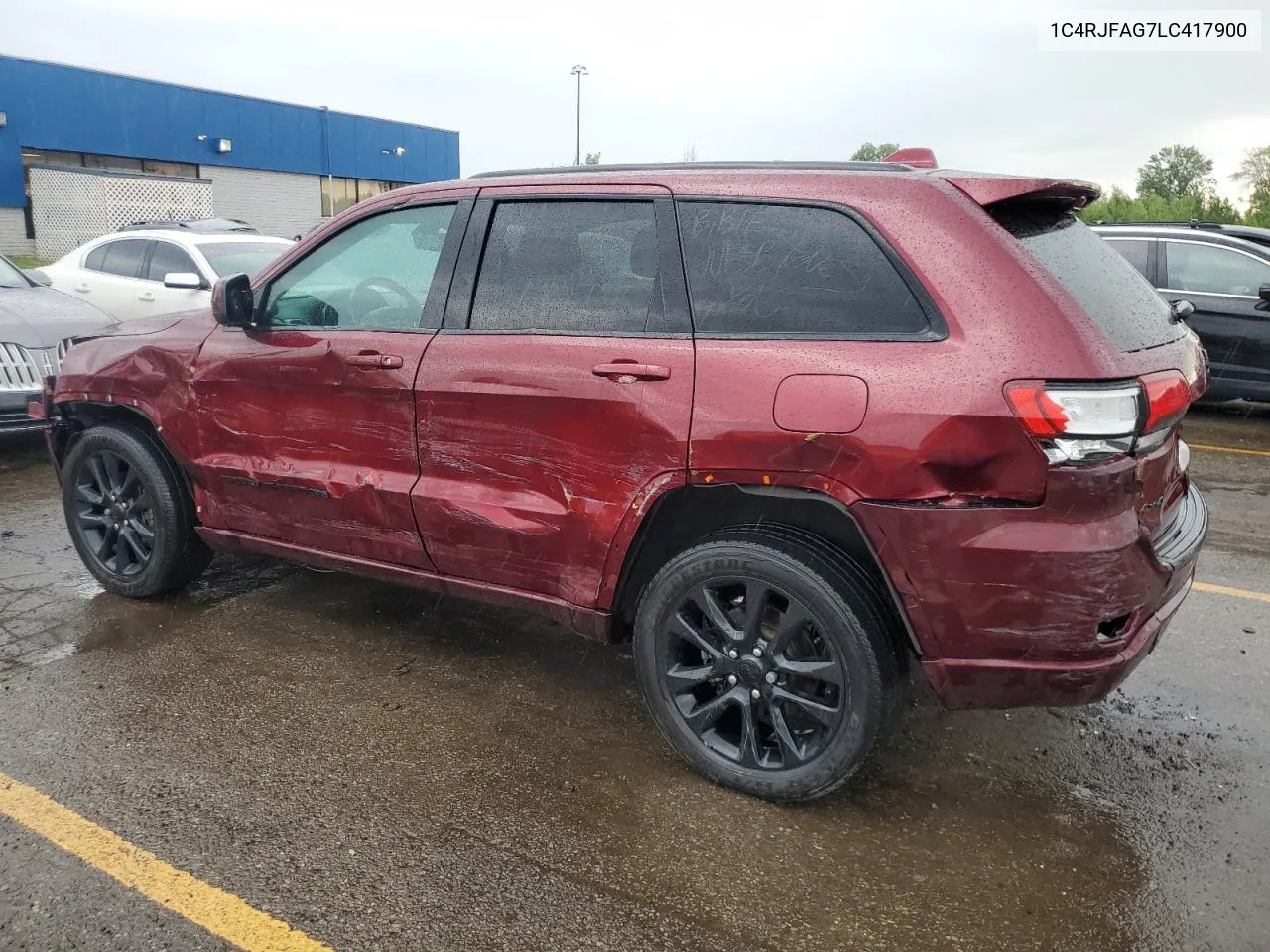 2020 Jeep Grand Cherokee Laredo VIN: 1C4RJFAG7LC417900 Lot: 64373144