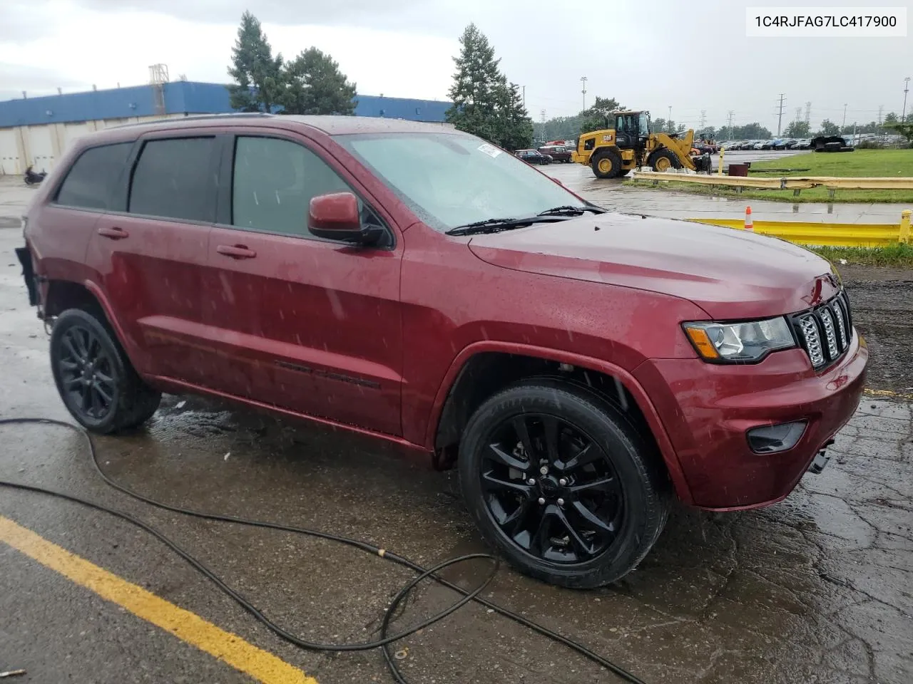 2020 Jeep Grand Cherokee Laredo VIN: 1C4RJFAG7LC417900 Lot: 64373144