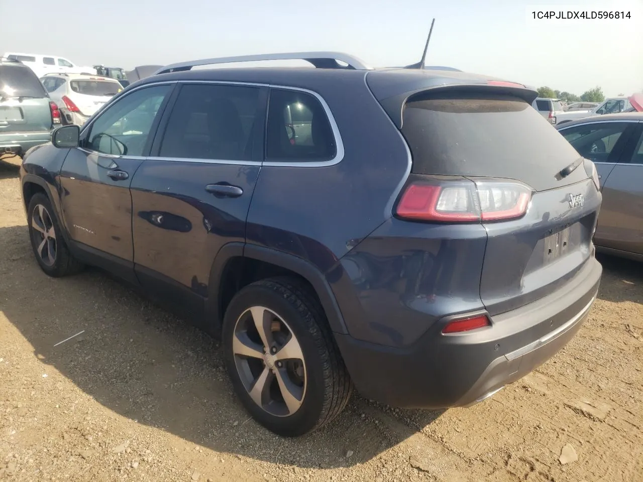 2020 Jeep Cherokee Limited VIN: 1C4PJLDX4LD596814 Lot: 64524984