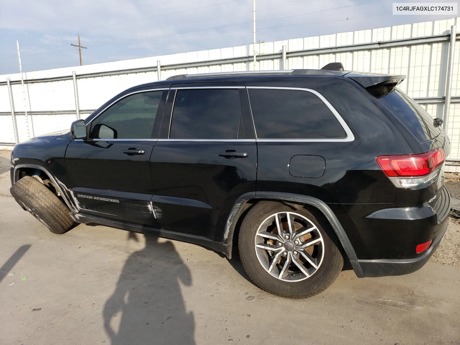 2020 Jeep Grand Cherokee Laredo VIN: 1C4RJFAGXLC174731 Lot: 64715664