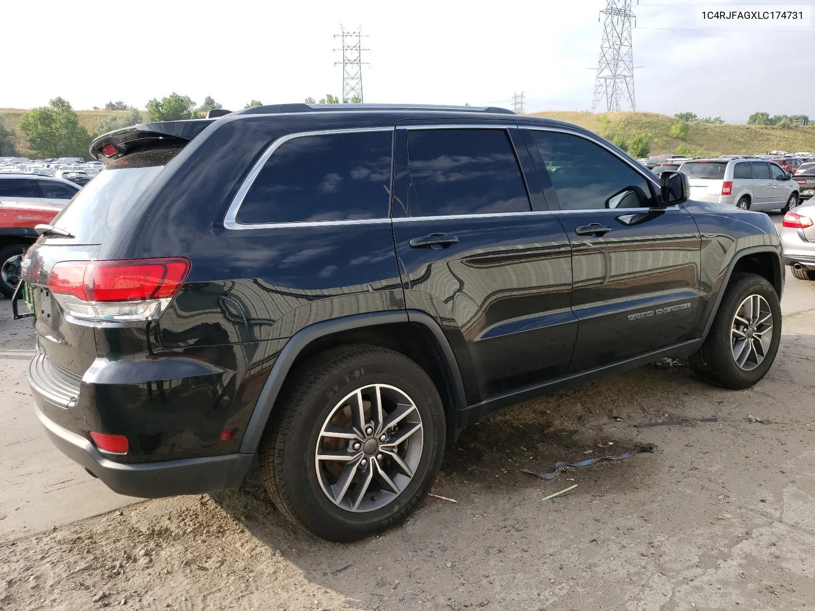 2020 Jeep Grand Cherokee Laredo VIN: 1C4RJFAGXLC174731 Lot: 64715664