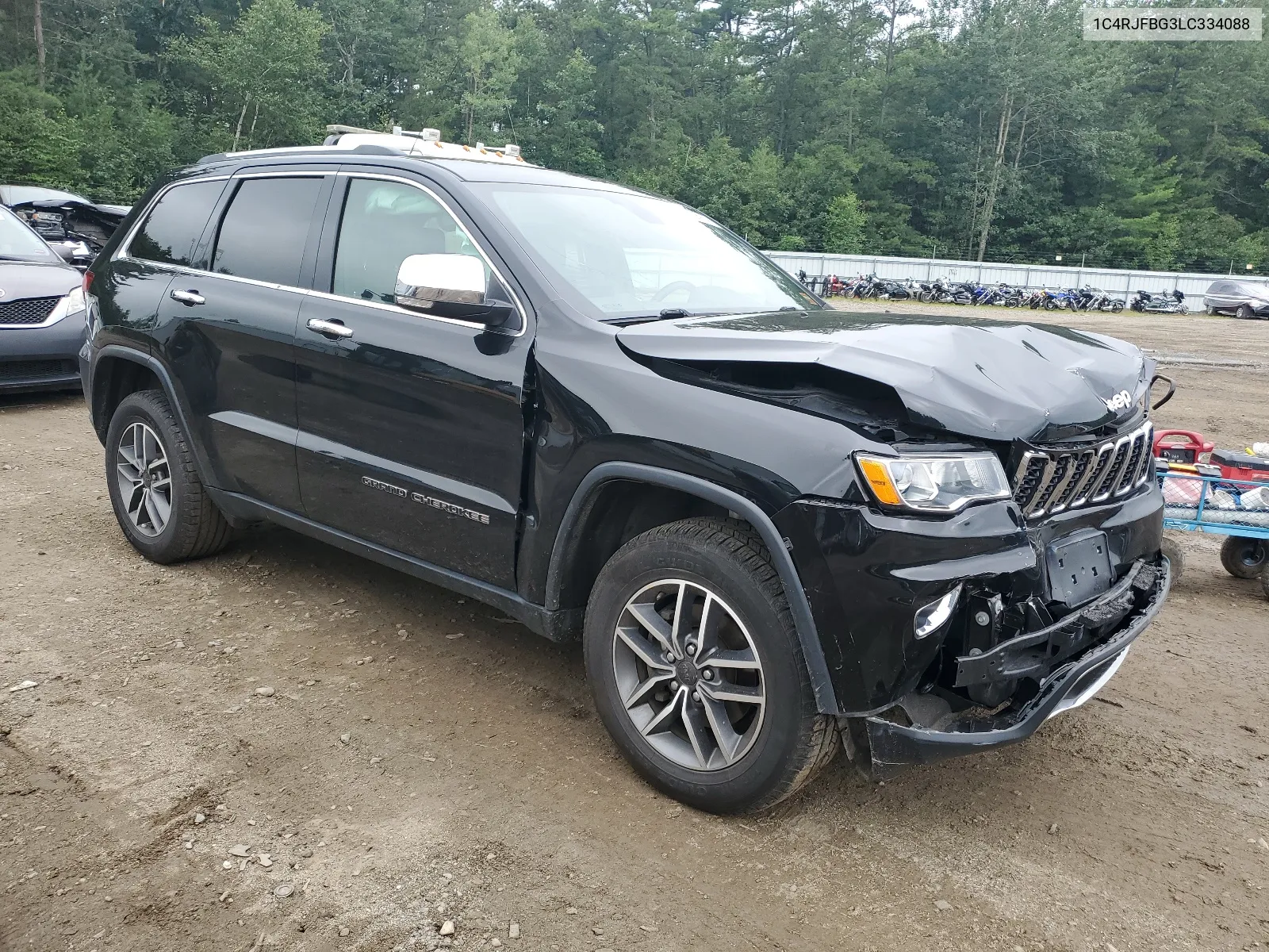 2020 Jeep Grand Cherokee Limited VIN: 1C4RJFBG3LC334088 Lot: 65226914