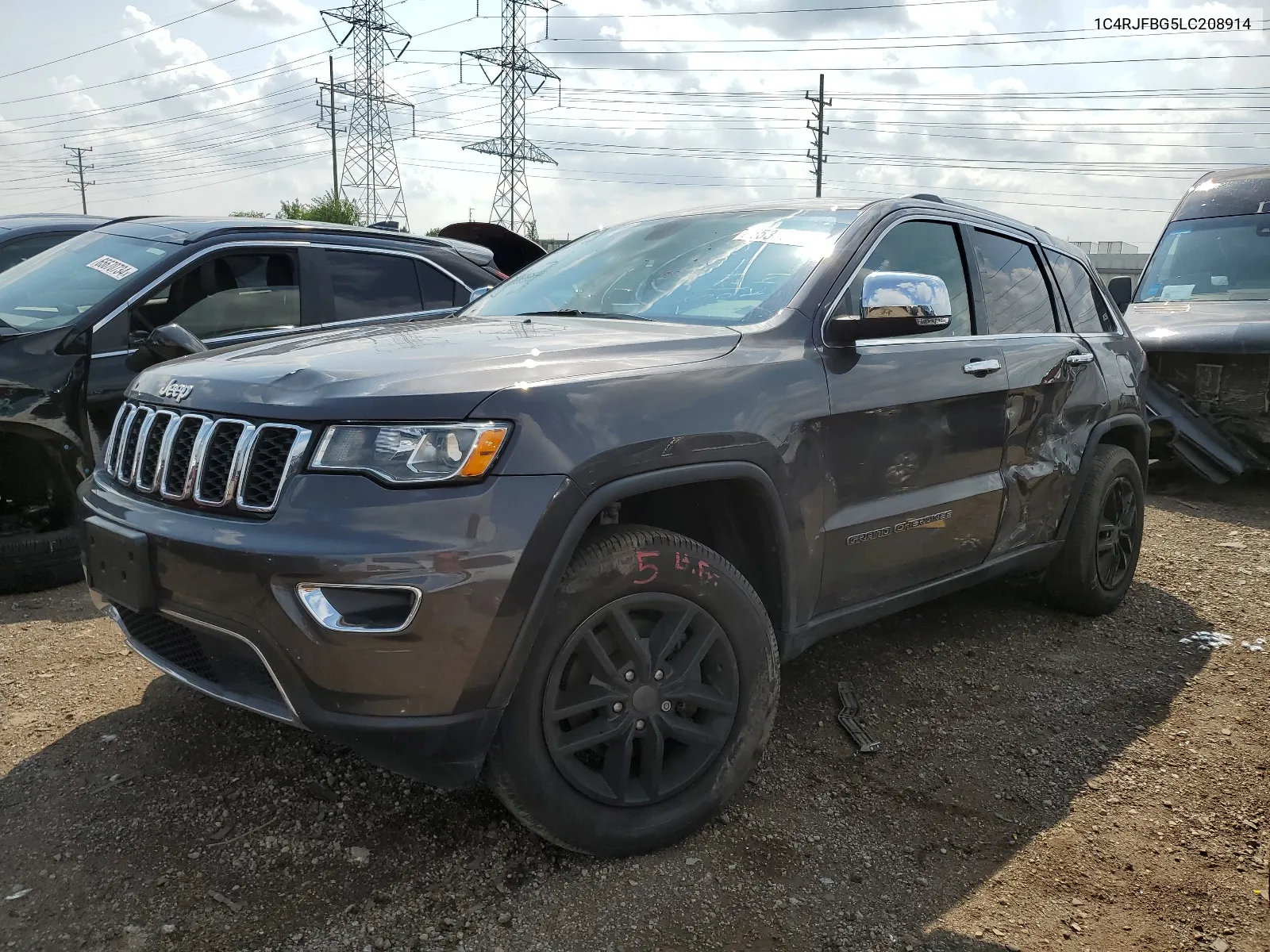 1C4RJFBG5LC208914 2020 Jeep Grand Cherokee Limited