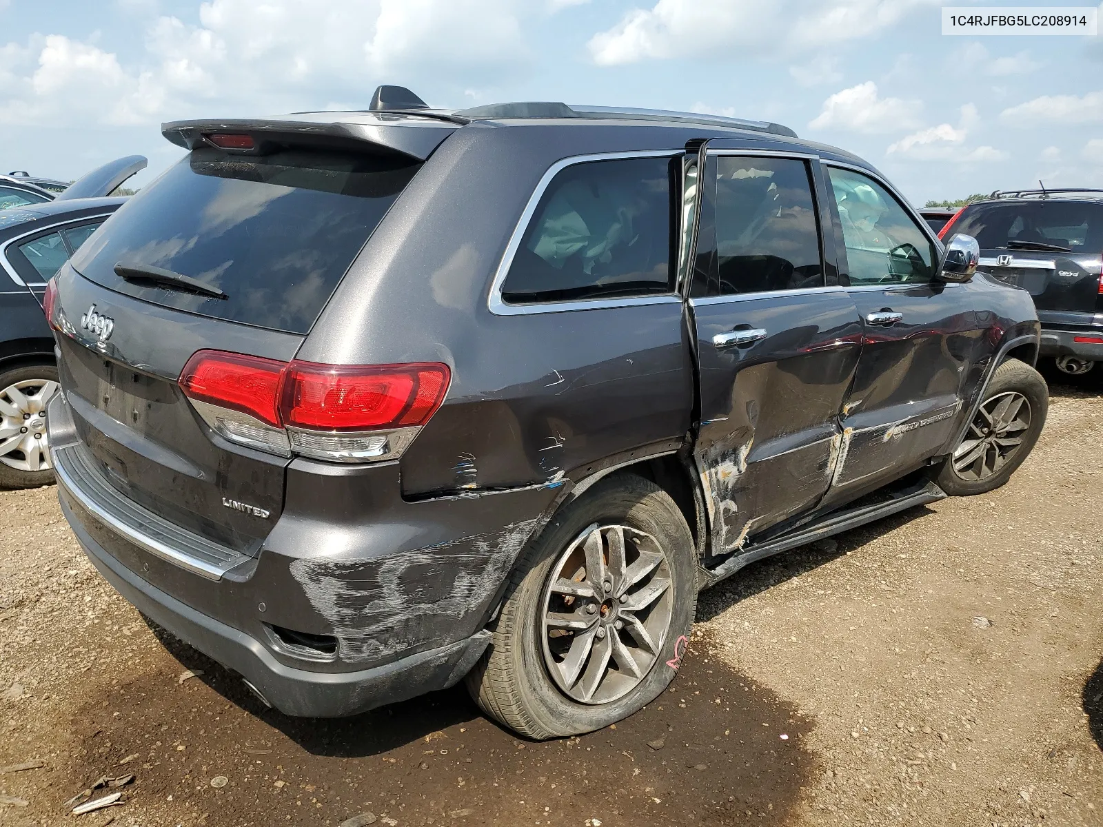 1C4RJFBG5LC208914 2020 Jeep Grand Cherokee Limited