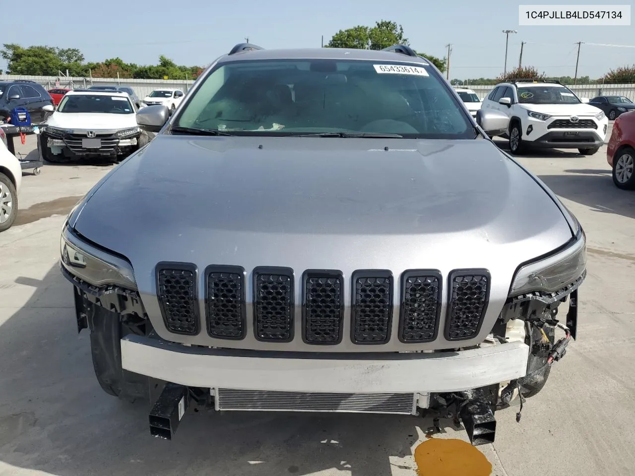 2020 Jeep Cherokee Latitude Plus VIN: 1C4PJLLB4LD547134 Lot: 65433614