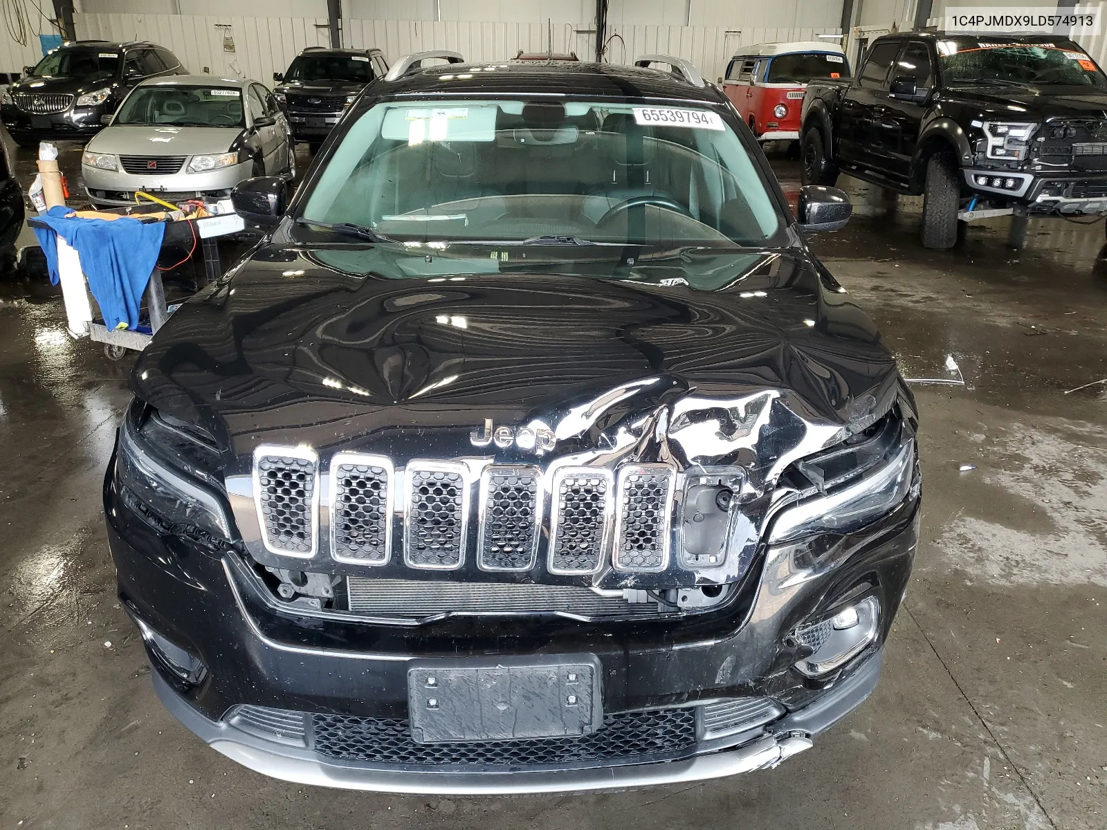 2020 Jeep Cherokee Limited VIN: 1C4PJMDX9LD574913 Lot: 65539794