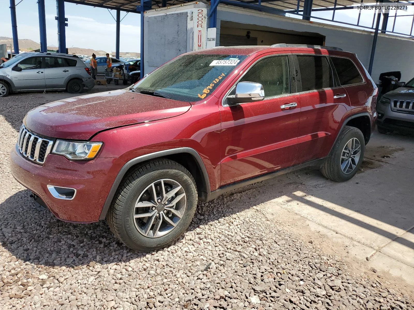 2020 Jeep Grand Cherokee Limited VIN: 1C4RJFBG1LC228271 Lot: 65757324