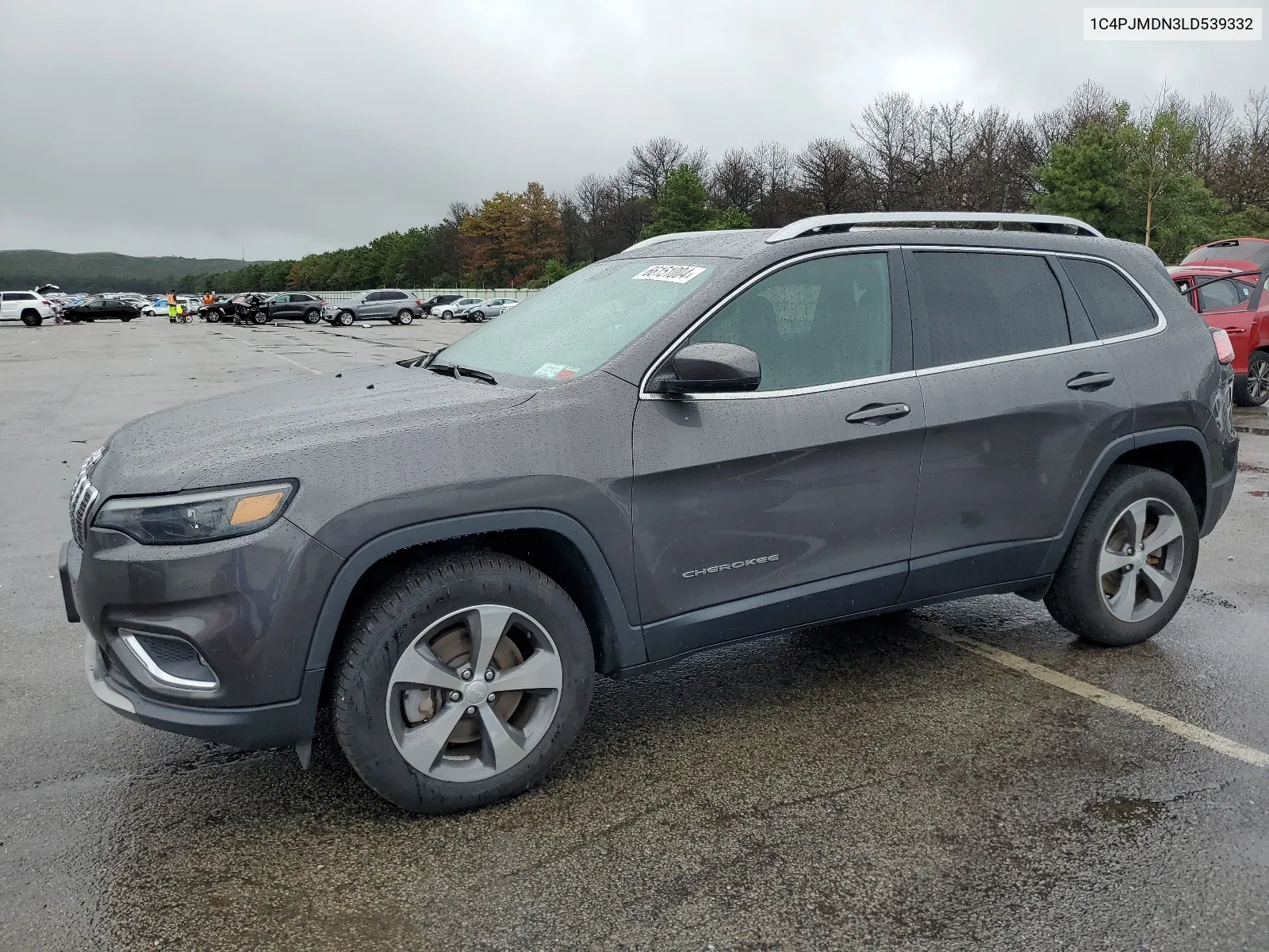 2020 Jeep Cherokee Limited VIN: 1C4PJMDN3LD539332 Lot: 66151004