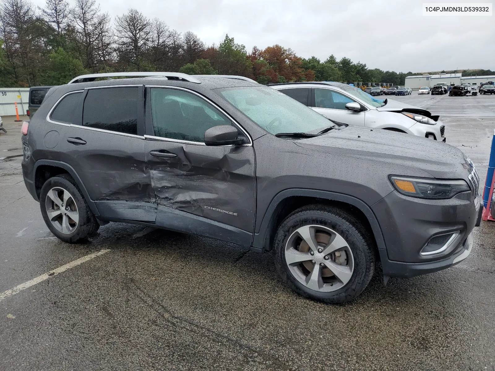 2020 Jeep Cherokee Limited VIN: 1C4PJMDN3LD539332 Lot: 66151004