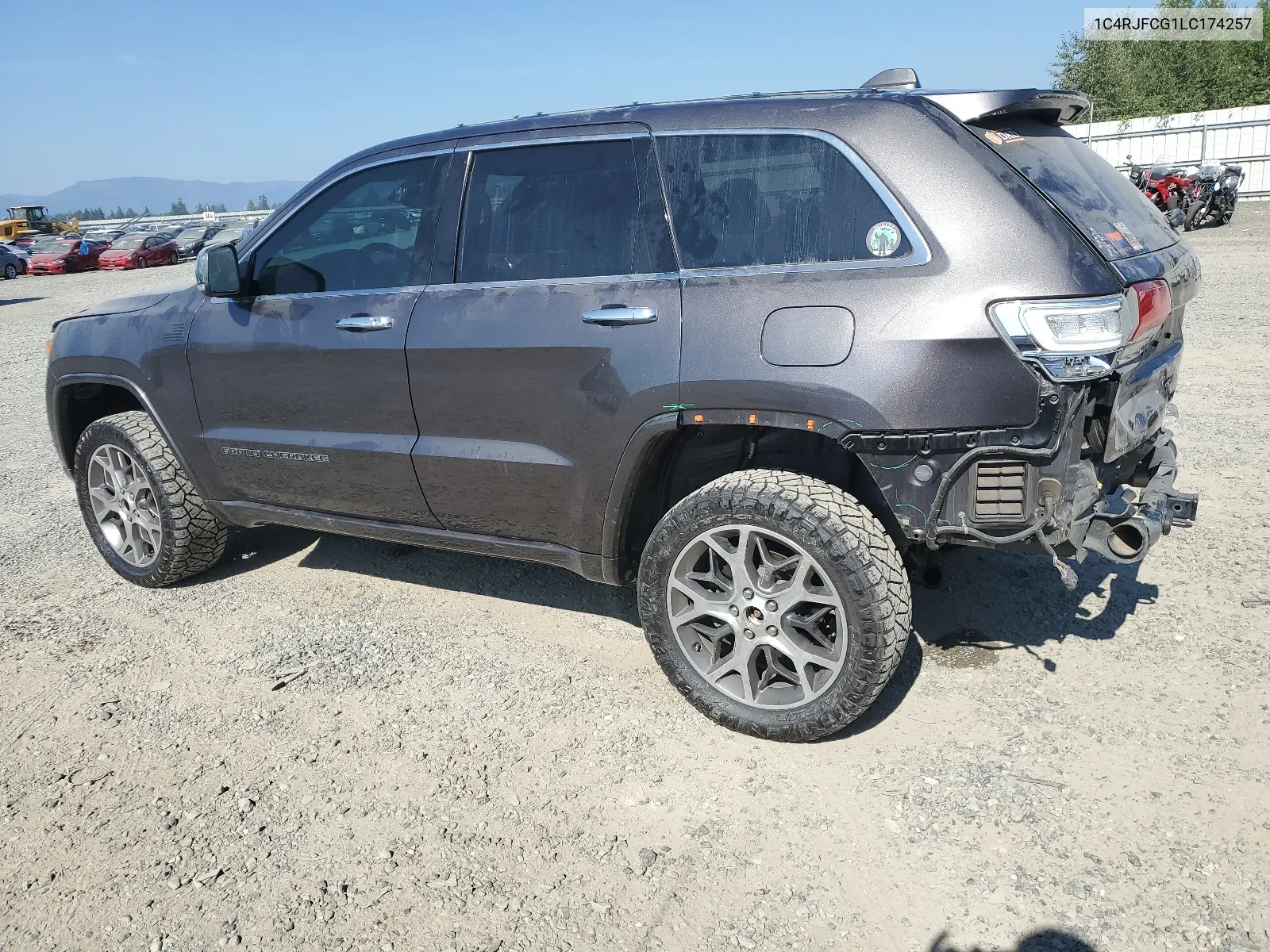 2020 Jeep Grand Cherokee Overland VIN: 1C4RJFCG1LC174257 Lot: 66432114