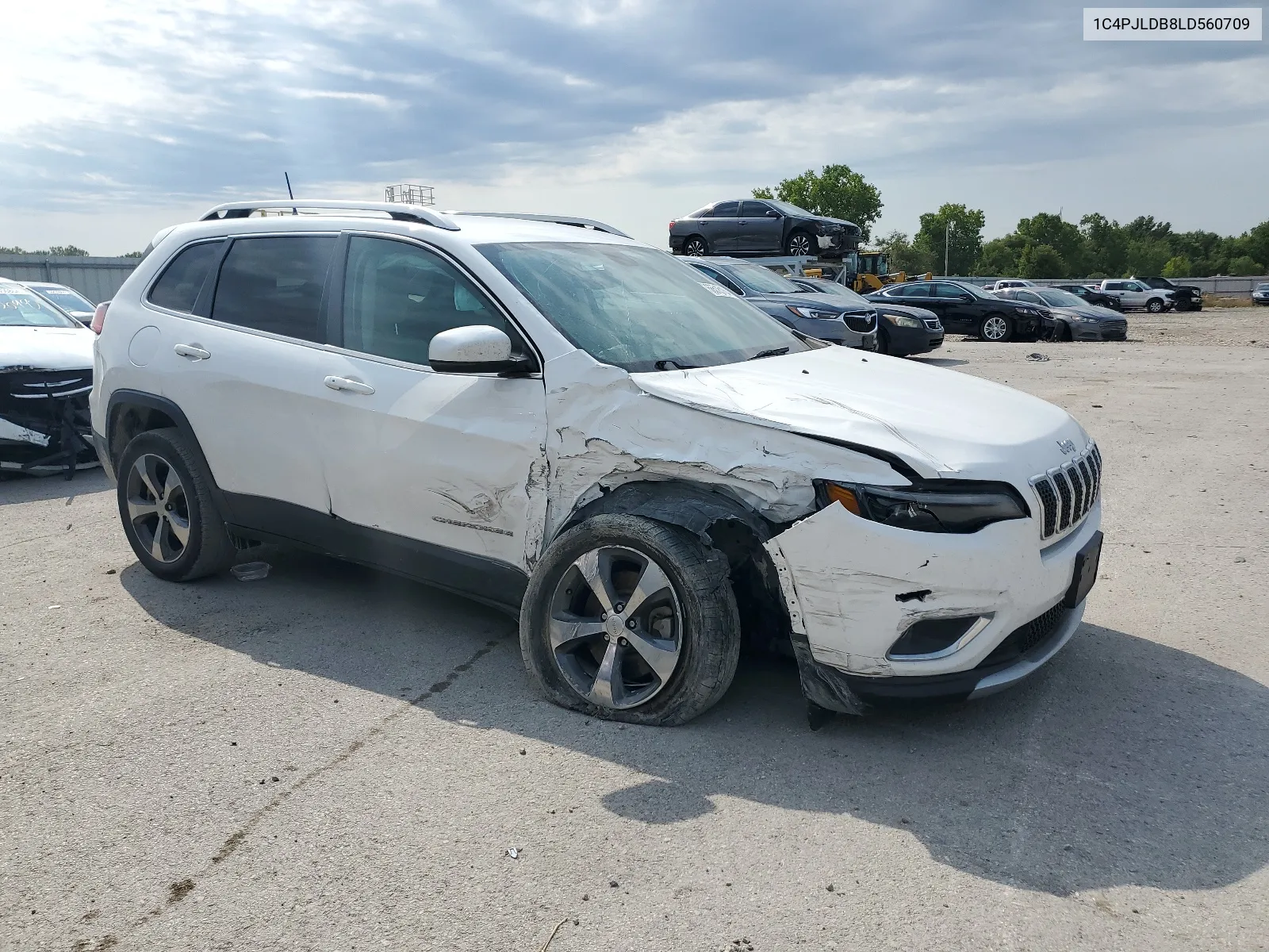 2020 Jeep Cherokee Limited VIN: 1C4PJLDB8LD560709 Lot: 66515164