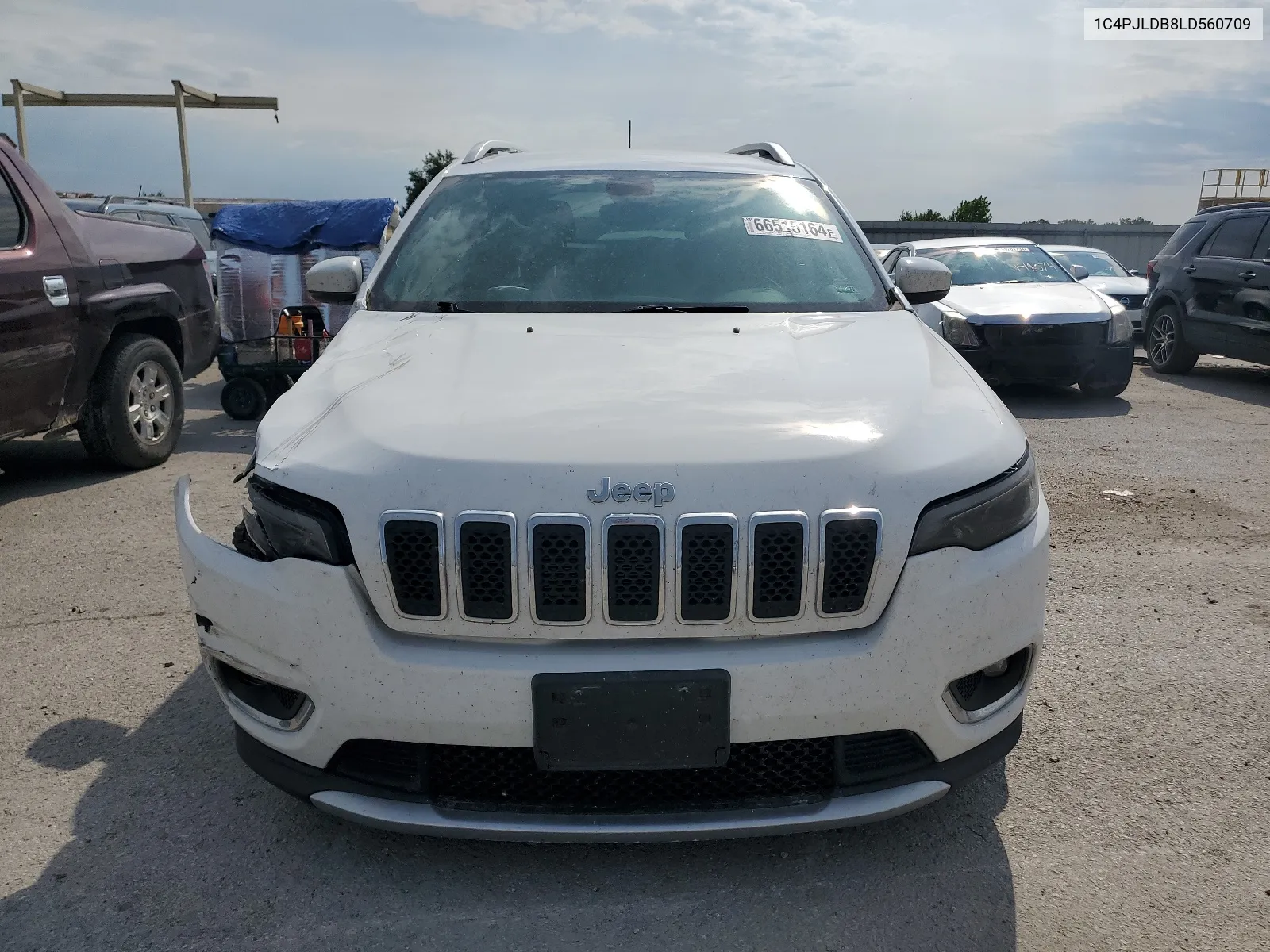 1C4PJLDB8LD560709 2020 Jeep Cherokee Limited