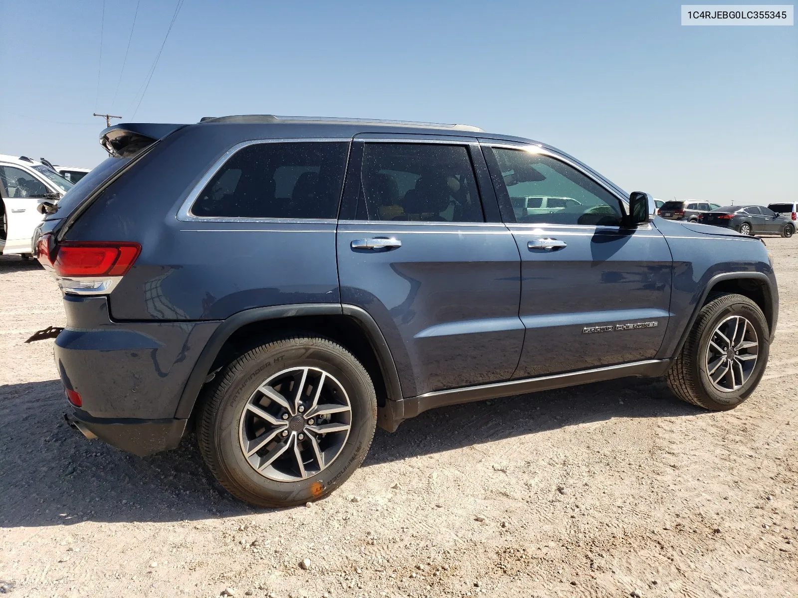 2020 Jeep Grand Cherokee Limited VIN: 1C4RJEBG0LC355345 Lot: 66607654