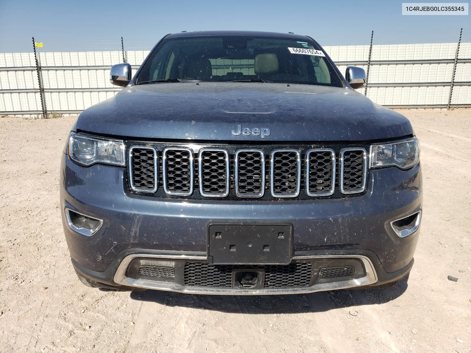 1C4RJEBG0LC355345 2020 Jeep Grand Cherokee Limited