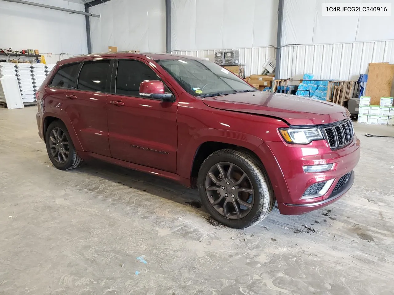 2020 Jeep Grand Cherokee Overland VIN: 1C4RJFCG2LC340916 Lot: 66702294