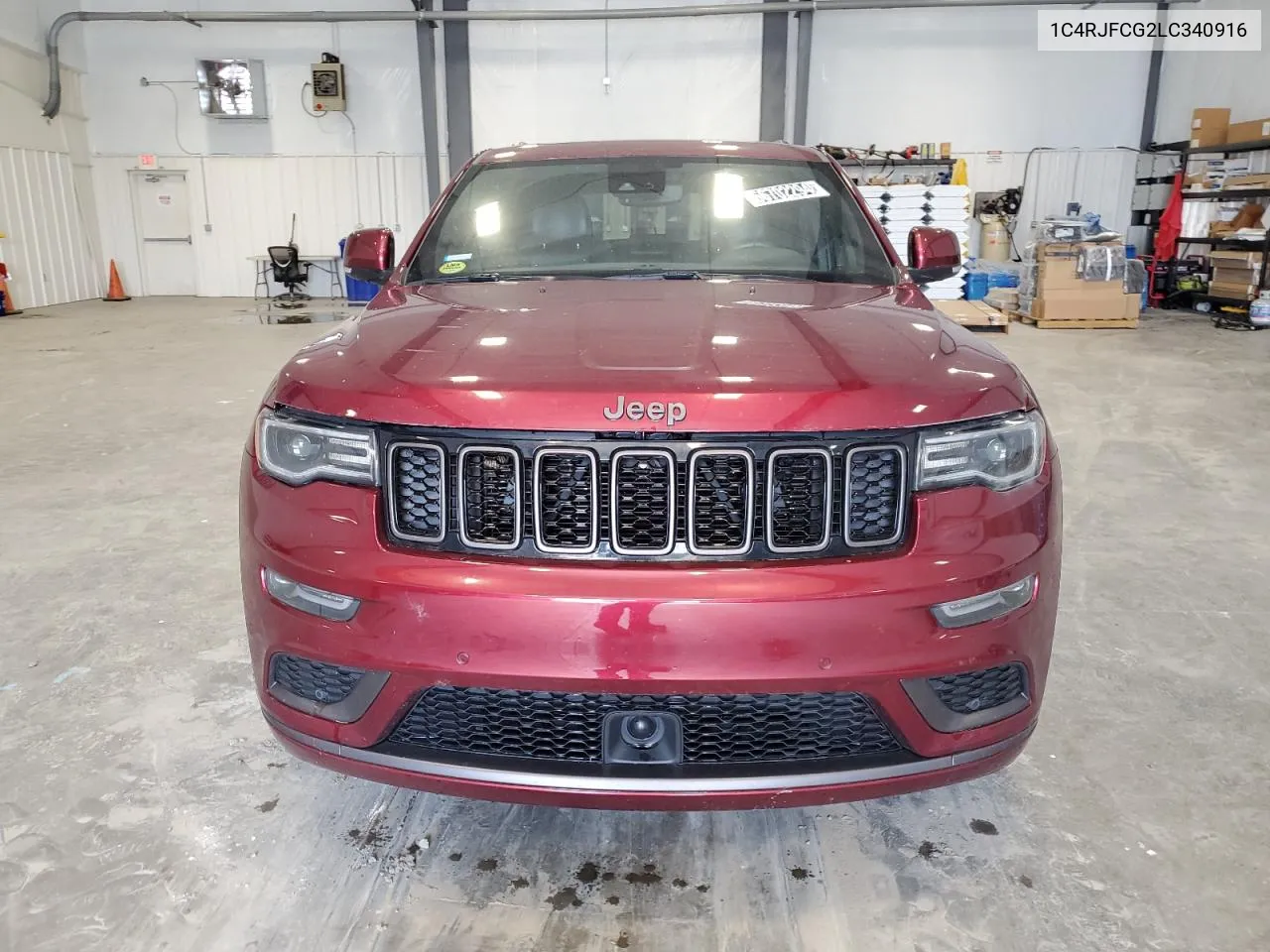 2020 Jeep Grand Cherokee Overland VIN: 1C4RJFCG2LC340916 Lot: 66702294