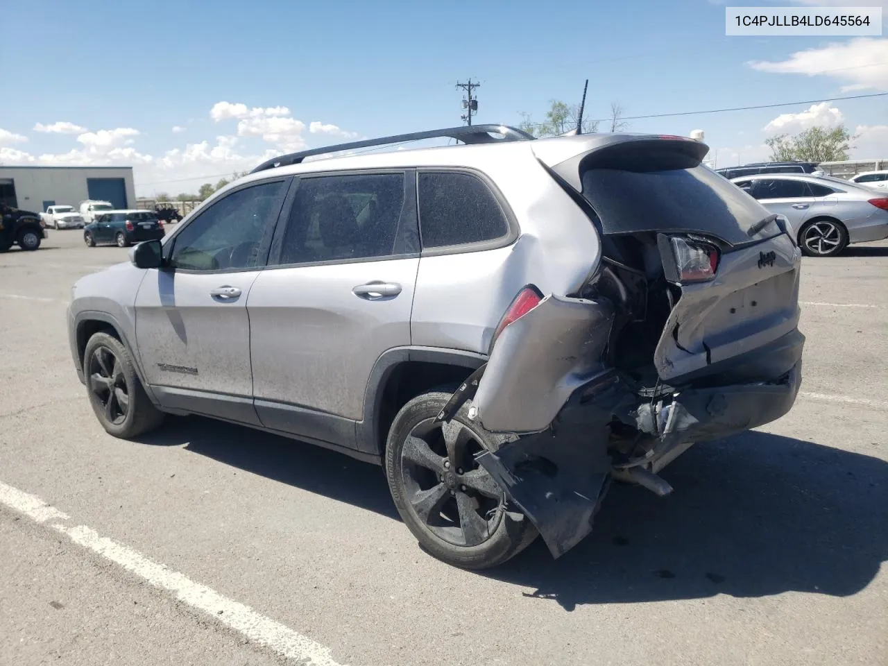 2020 Jeep Cherokee Latitude Plus VIN: 1C4PJLLB4LD645564 Lot: 67003434