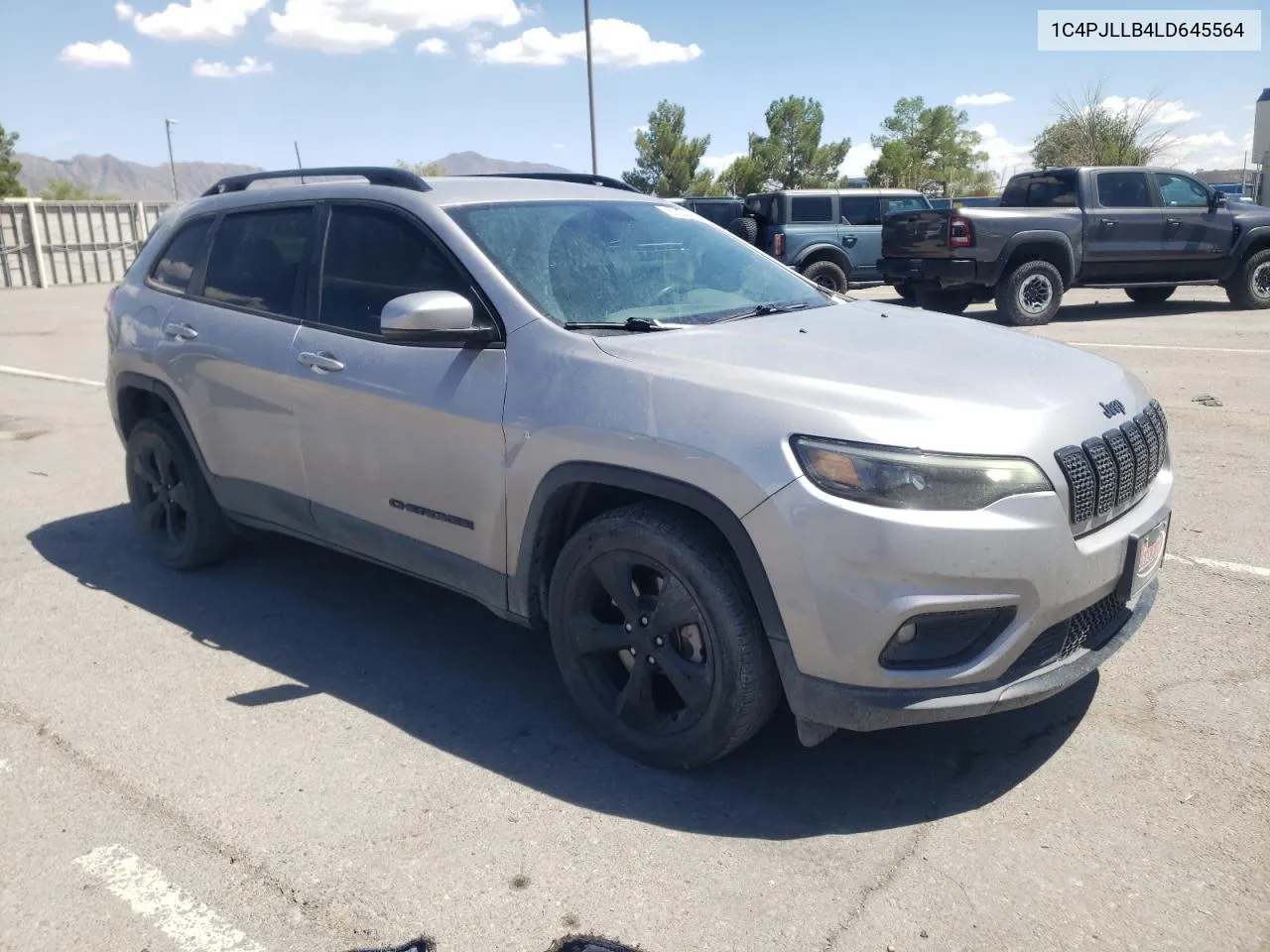 2020 Jeep Cherokee Latitude Plus VIN: 1C4PJLLB4LD645564 Lot: 67003434