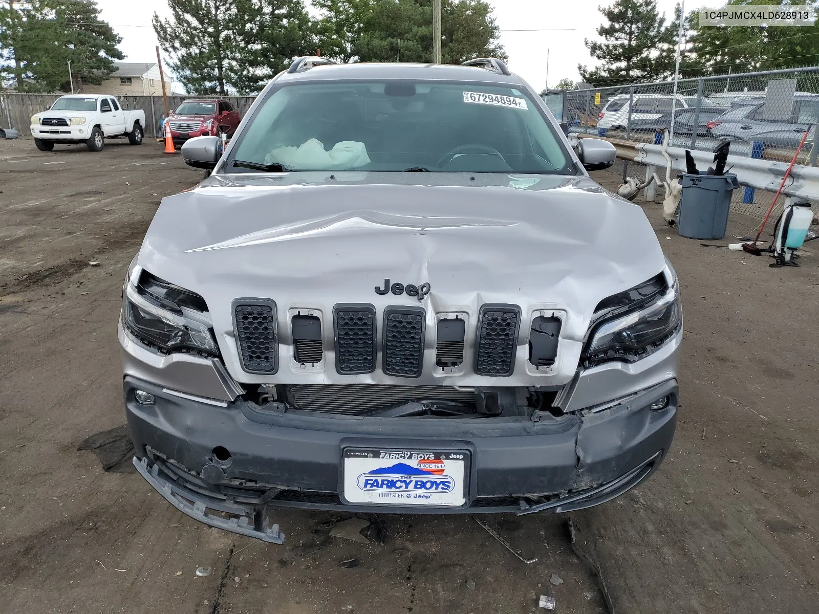 1C4PJMCX4LD628913 2020 Jeep Cherokee Latitude