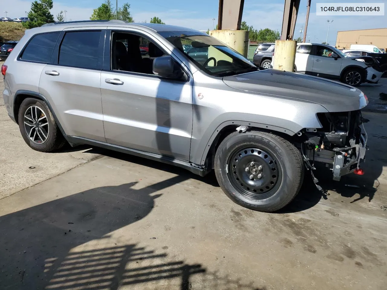 2020 Jeep Grand Cherokee Trailhawk VIN: 1C4RJFLG8LC310643 Lot: 67633784