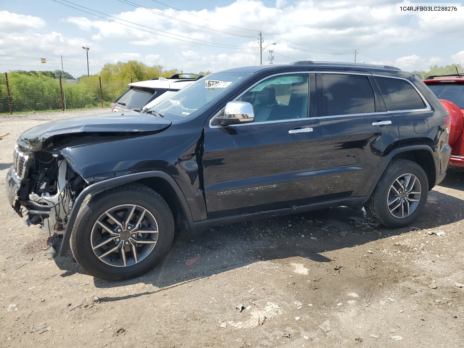 2020 Jeep Grand Cherokee Limited VIN: 1C4RJFBG3LC288276 Lot: 67703774