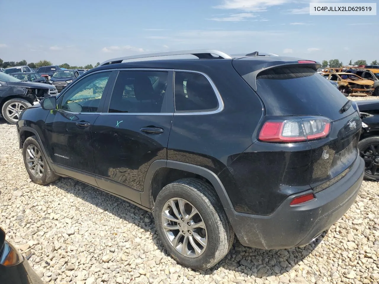 2020 Jeep Cherokee Latitude Plus VIN: 1C4PJLLX2LD629519 Lot: 67758864