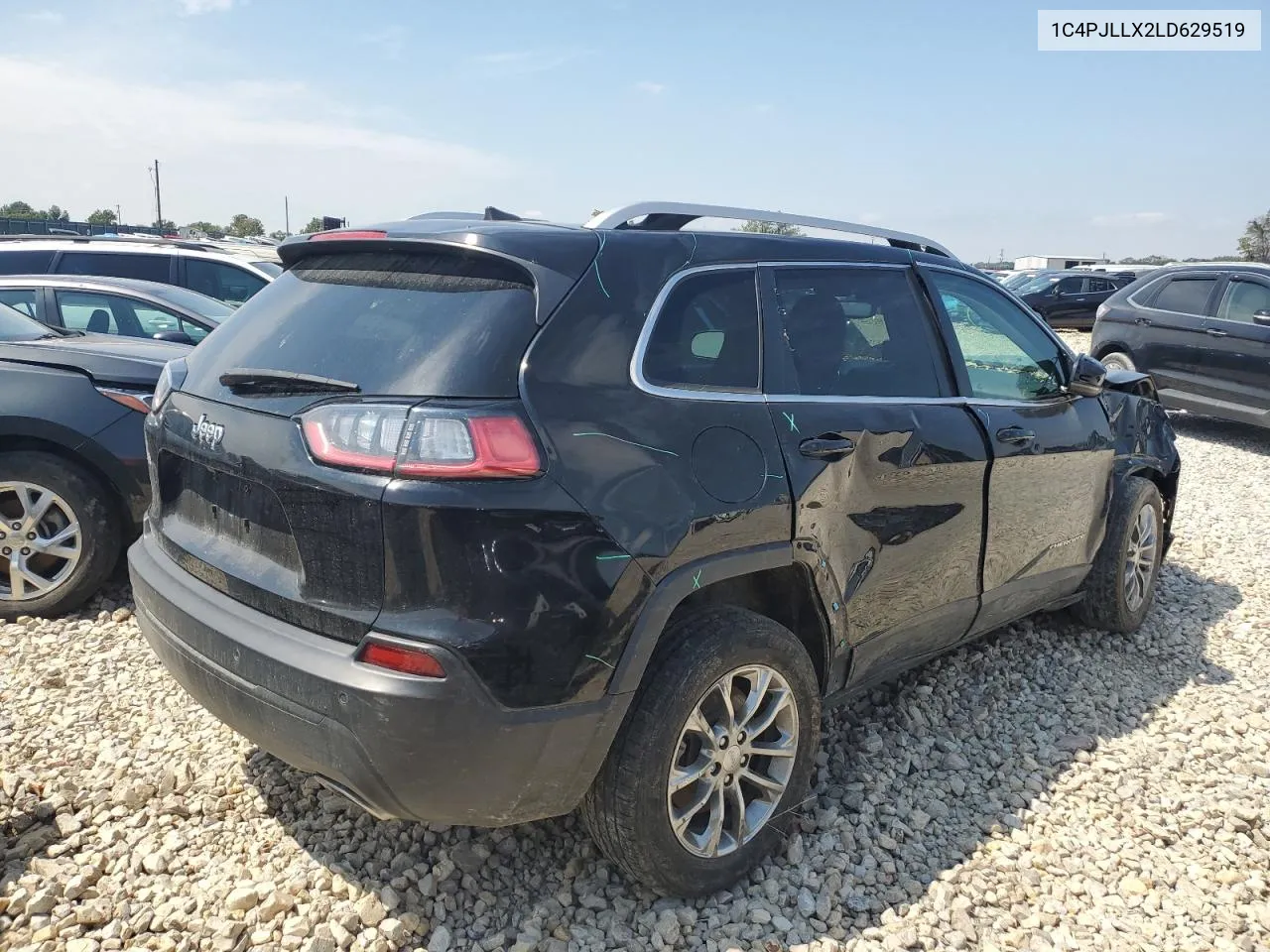 1C4PJLLX2LD629519 2020 Jeep Cherokee Latitude Plus