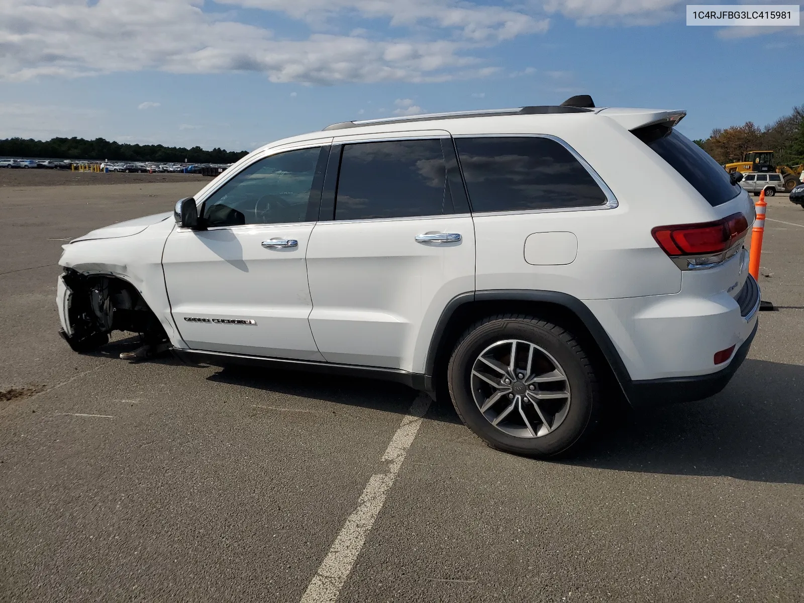 2020 Jeep Grand Cherokee Limited VIN: 1C4RJFBG3LC415981 Lot: 67899964