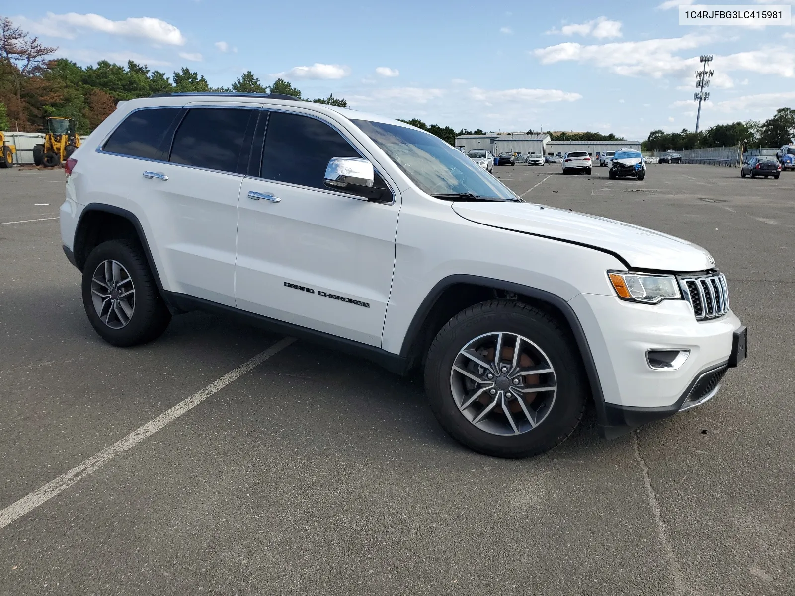 2020 Jeep Grand Cherokee Limited VIN: 1C4RJFBG3LC415981 Lot: 67899964