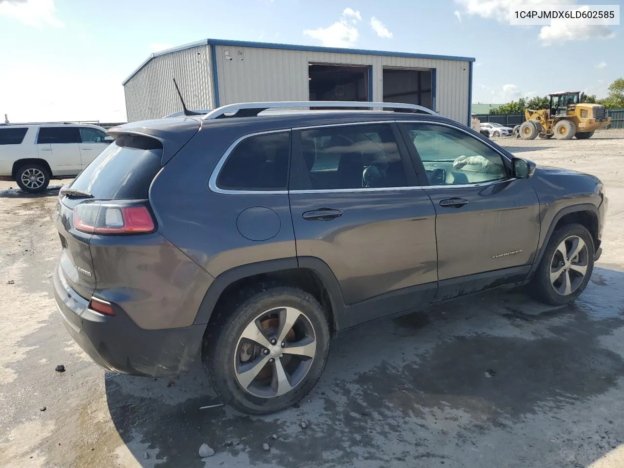 1C4PJMDX6LD602585 2020 Jeep Cherokee Limited