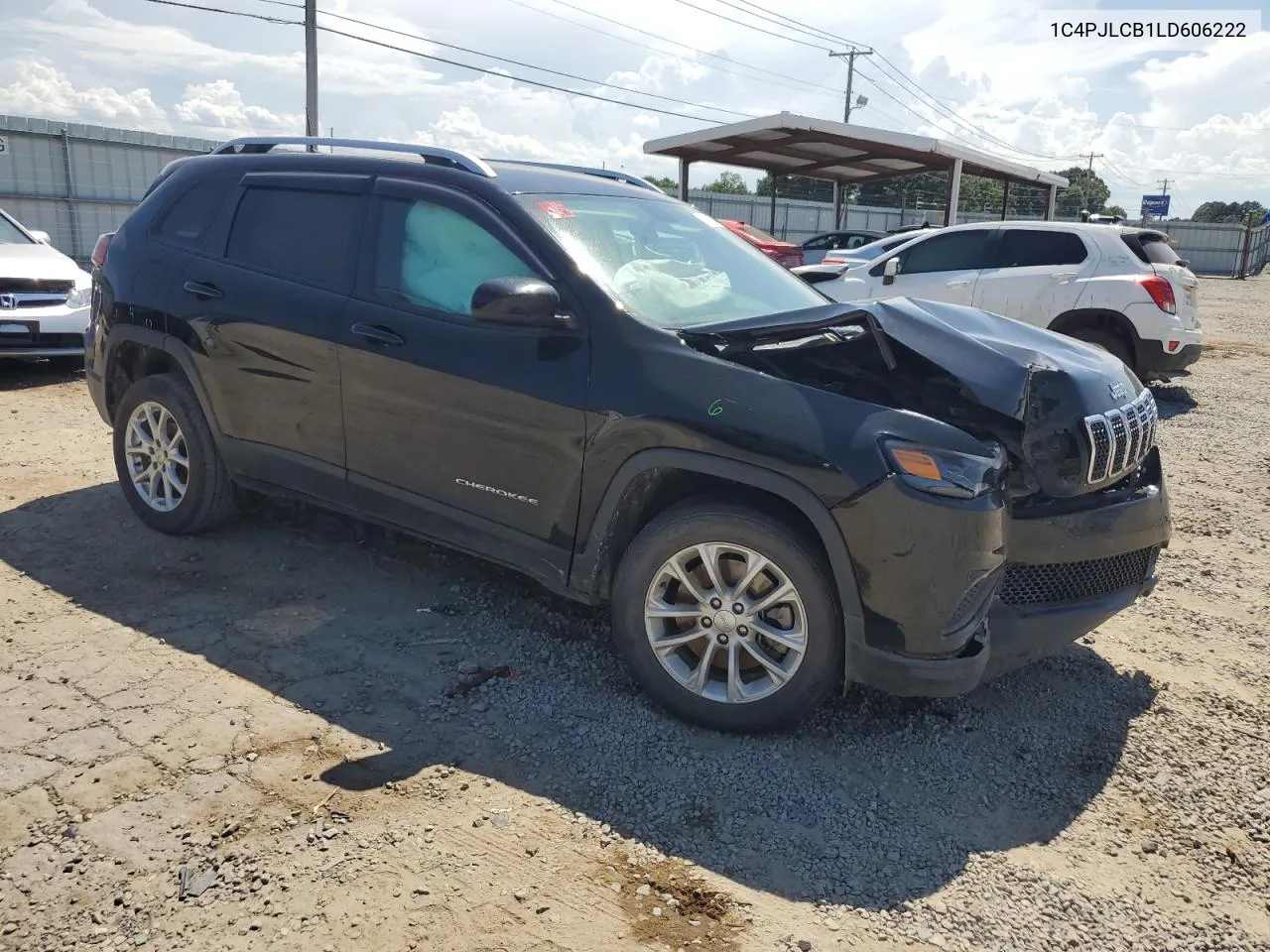 1C4PJLCB1LD606222 2020 Jeep Cherokee Latitude