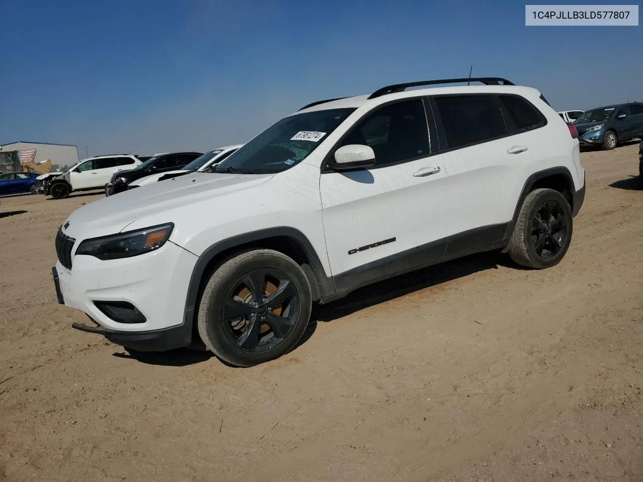 2020 Jeep Cherokee Latitude Plus VIN: 1C4PJLLB3LD577807 Lot: 67981274