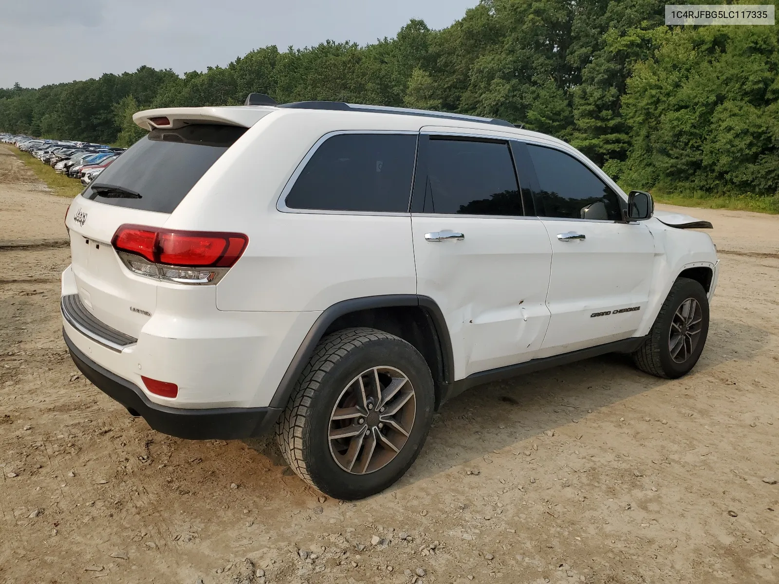 2020 Jeep Grand Cherokee Limited VIN: 1C4RJFBG5LC117335 Lot: 68029854