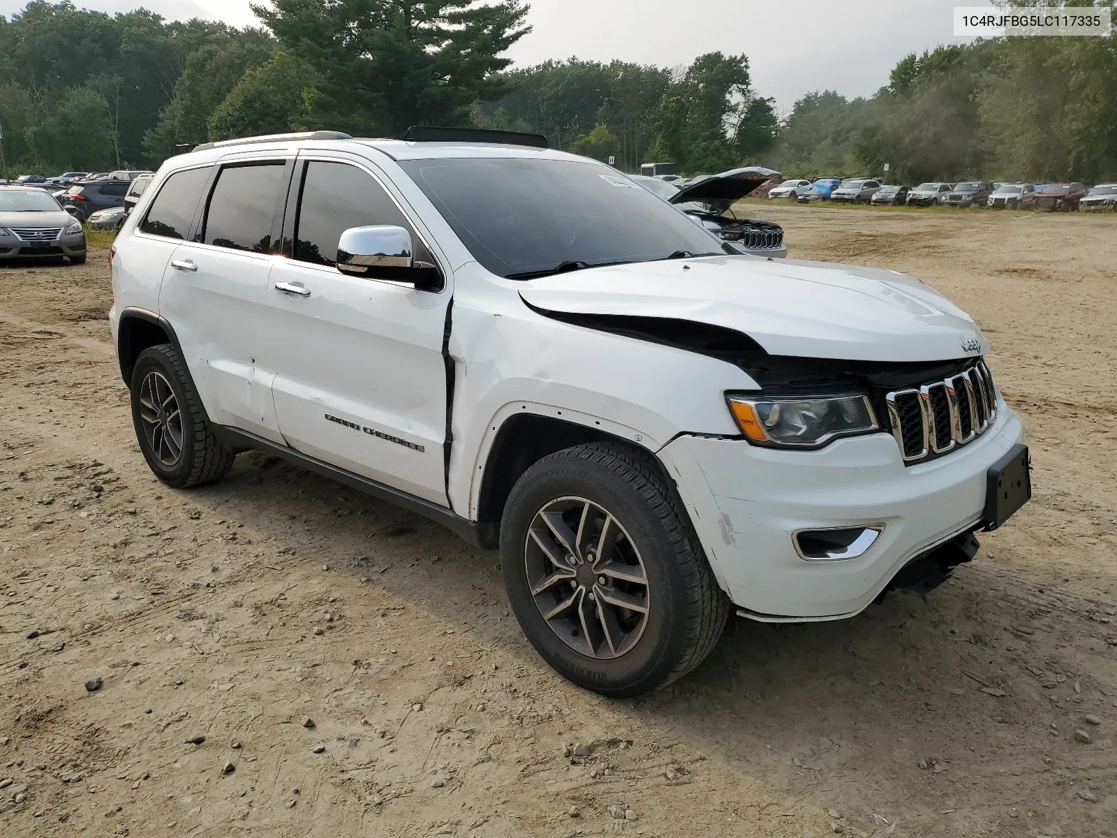 2020 Jeep Grand Cherokee Limited VIN: 1C4RJFBG5LC117335 Lot: 68029854