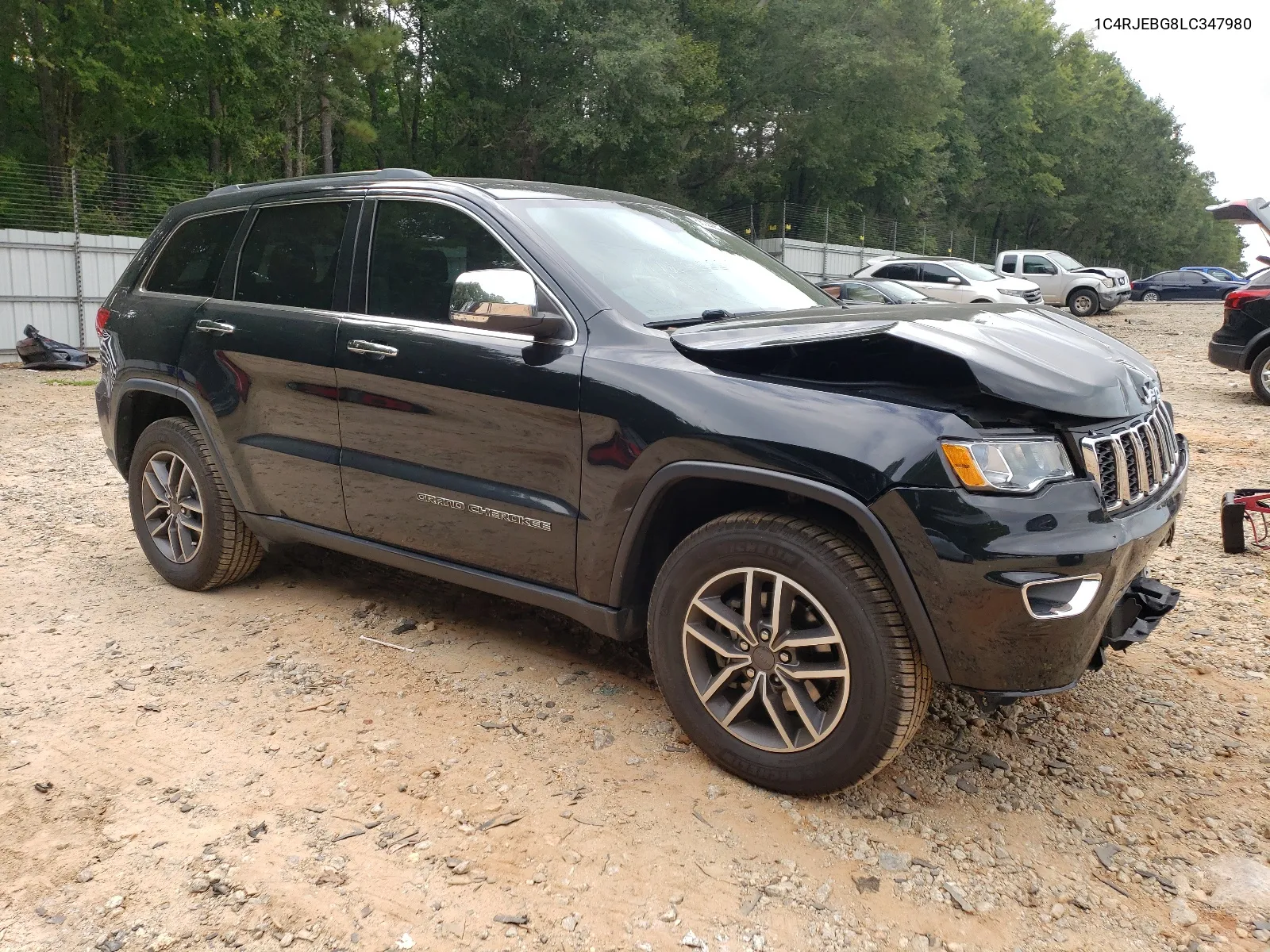 2020 Jeep Grand Cherokee Limited VIN: 1C4RJEBG8LC347980 Lot: 68235254