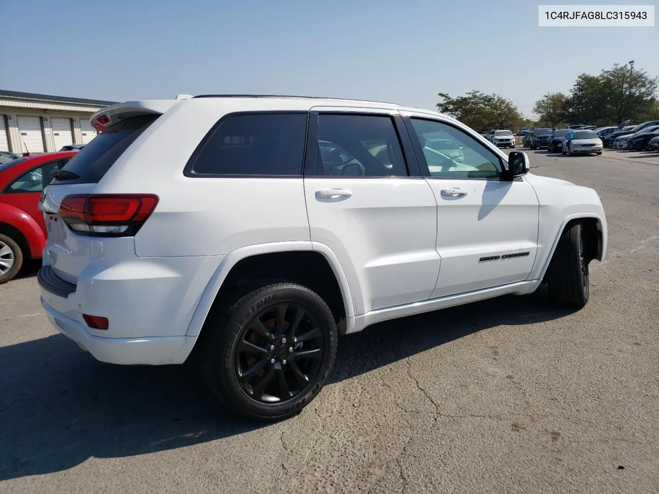 2020 Jeep Grand Cherokee Laredo VIN: 1C4RJFAG8LC315943 Lot: 68756824