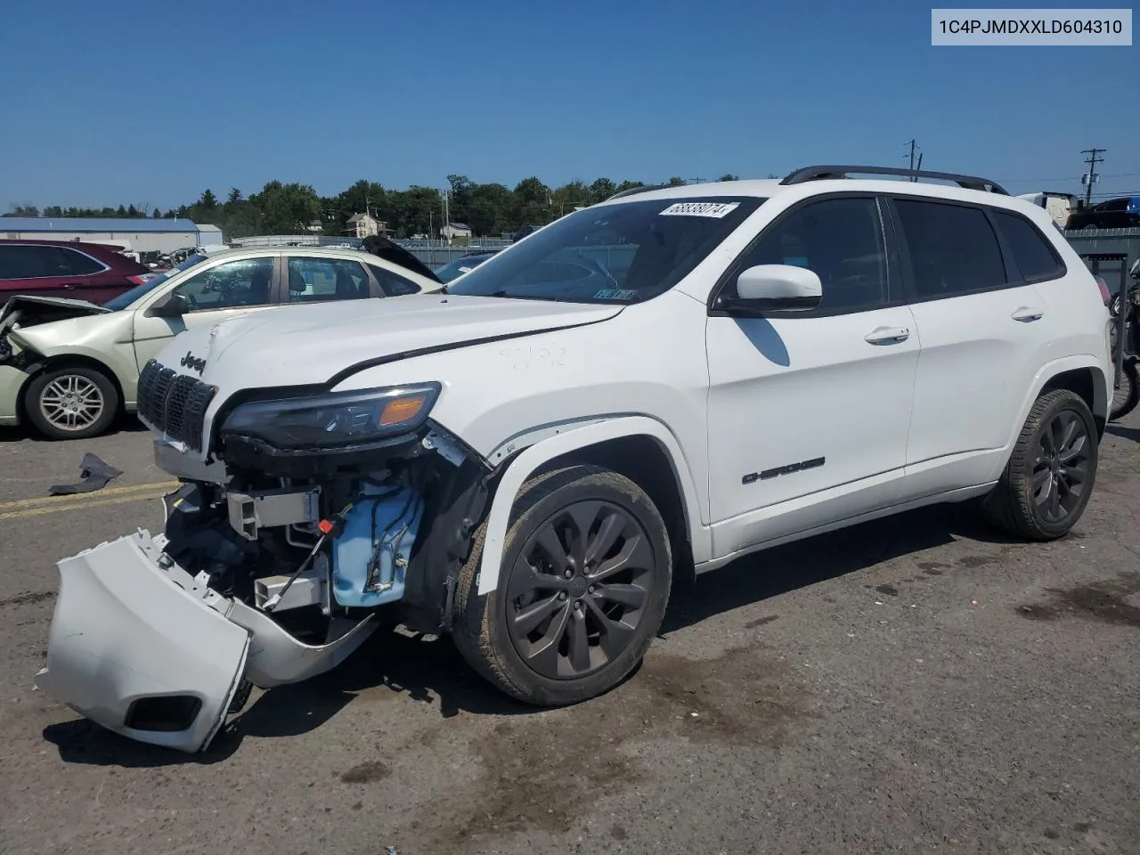 2020 Jeep Cherokee Limited VIN: 1C4PJMDXXLD604310 Lot: 68838074