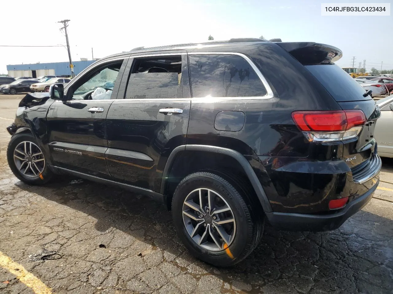 2020 Jeep Grand Cherokee Limited VIN: 1C4RJFBG3LC423434 Lot: 68852874