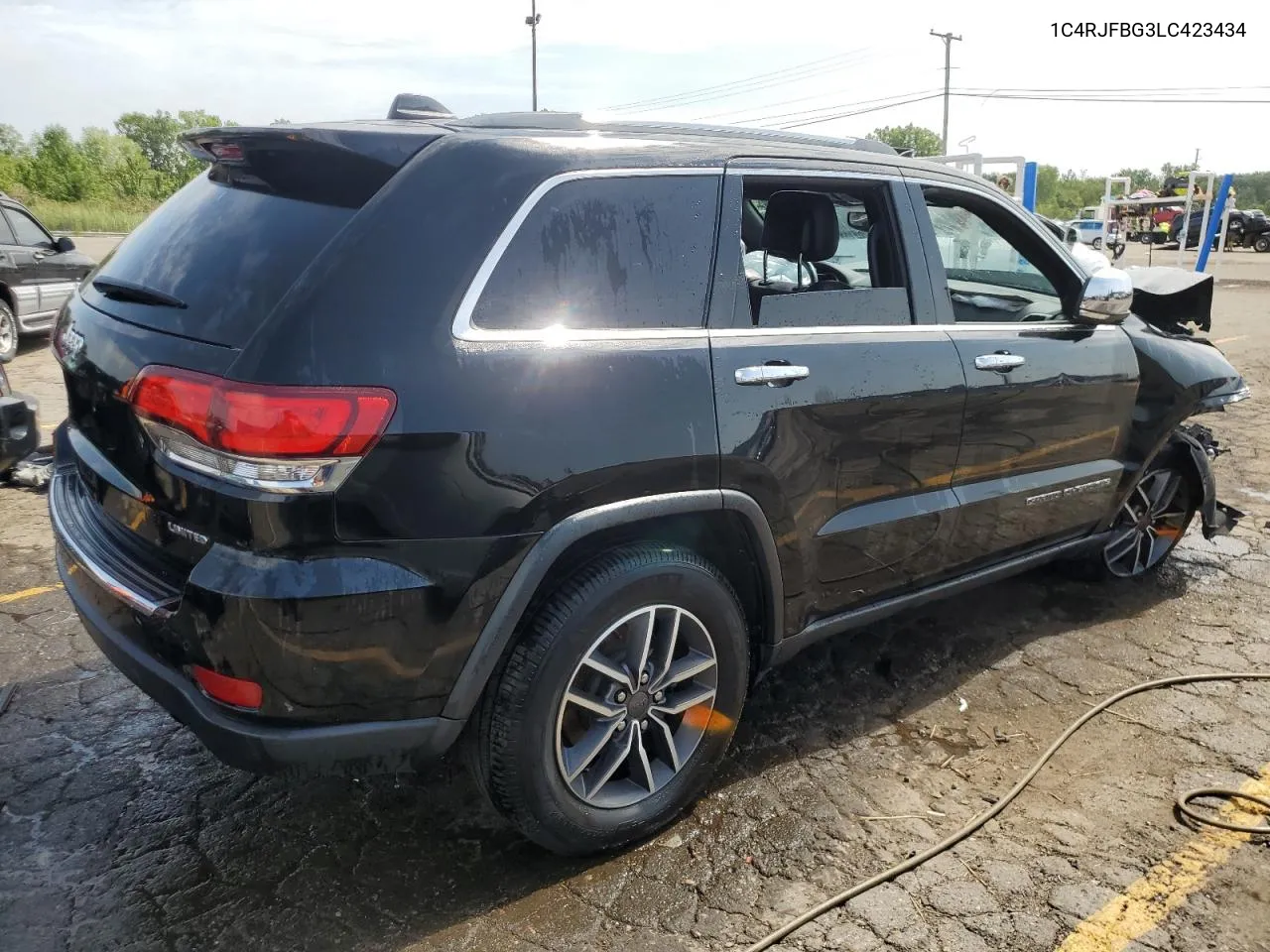 2020 Jeep Grand Cherokee Limited VIN: 1C4RJFBG3LC423434 Lot: 68852874