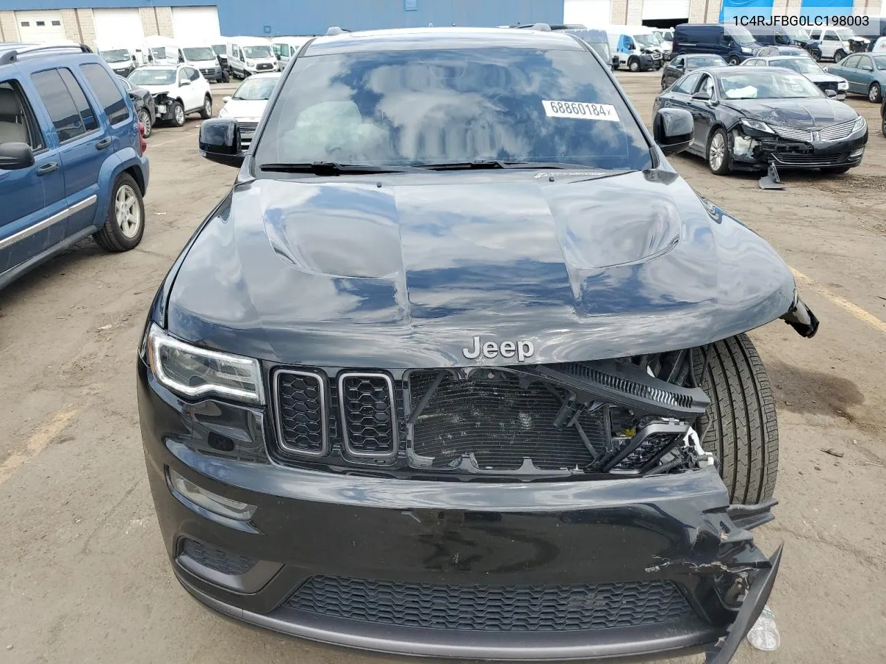 2020 Jeep Grand Cherokee Limited VIN: 1C4RJFBG0LC198003 Lot: 68860184