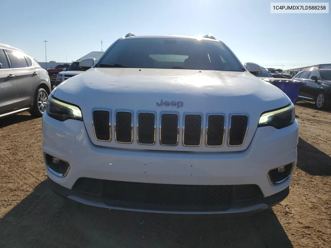 2020 Jeep Cherokee Limited VIN: 1C4PJMDX7LD588258 Lot: 68869504