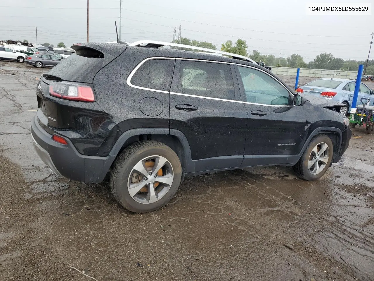 2020 Jeep Cherokee Limited VIN: 1C4PJMDX5LD555629 Lot: 68987534