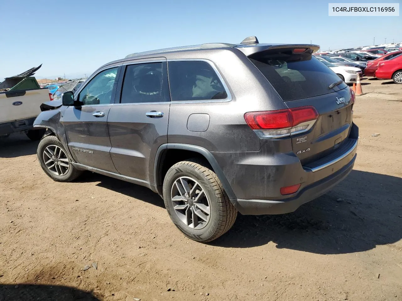 2020 Jeep Grand Cherokee Limited VIN: 1C4RJFBGXLC116956 Lot: 69006584