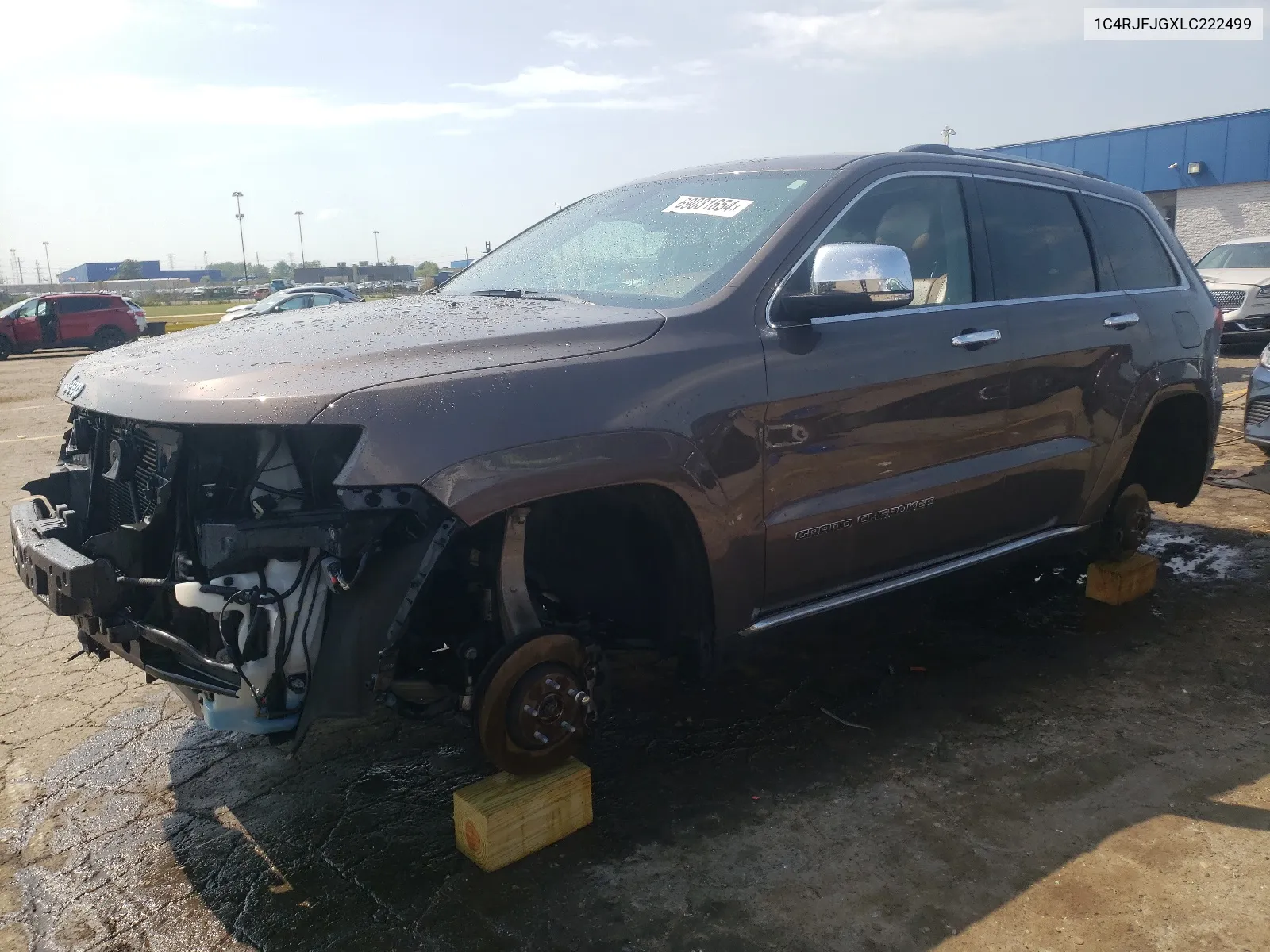 2020 Jeep Grand Cherokee Summit VIN: 1C4RJFJGXLC222499 Lot: 69031654