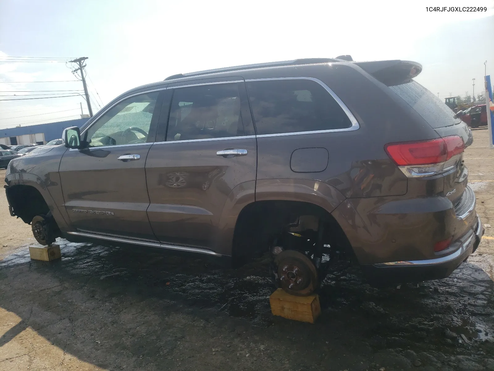 2020 Jeep Grand Cherokee Summit VIN: 1C4RJFJGXLC222499 Lot: 69031654