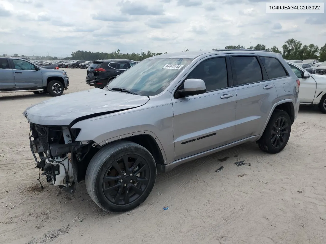 2020 Jeep Grand Cherokee Laredo VIN: 1C4RJEAG4LC203022 Lot: 69040514