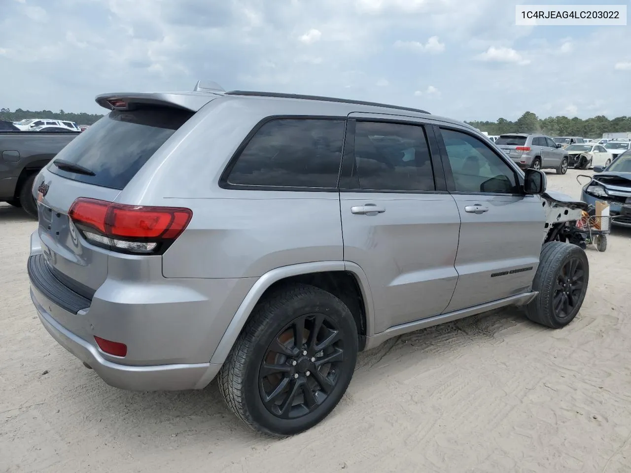 2020 Jeep Grand Cherokee Laredo VIN: 1C4RJEAG4LC203022 Lot: 69040514