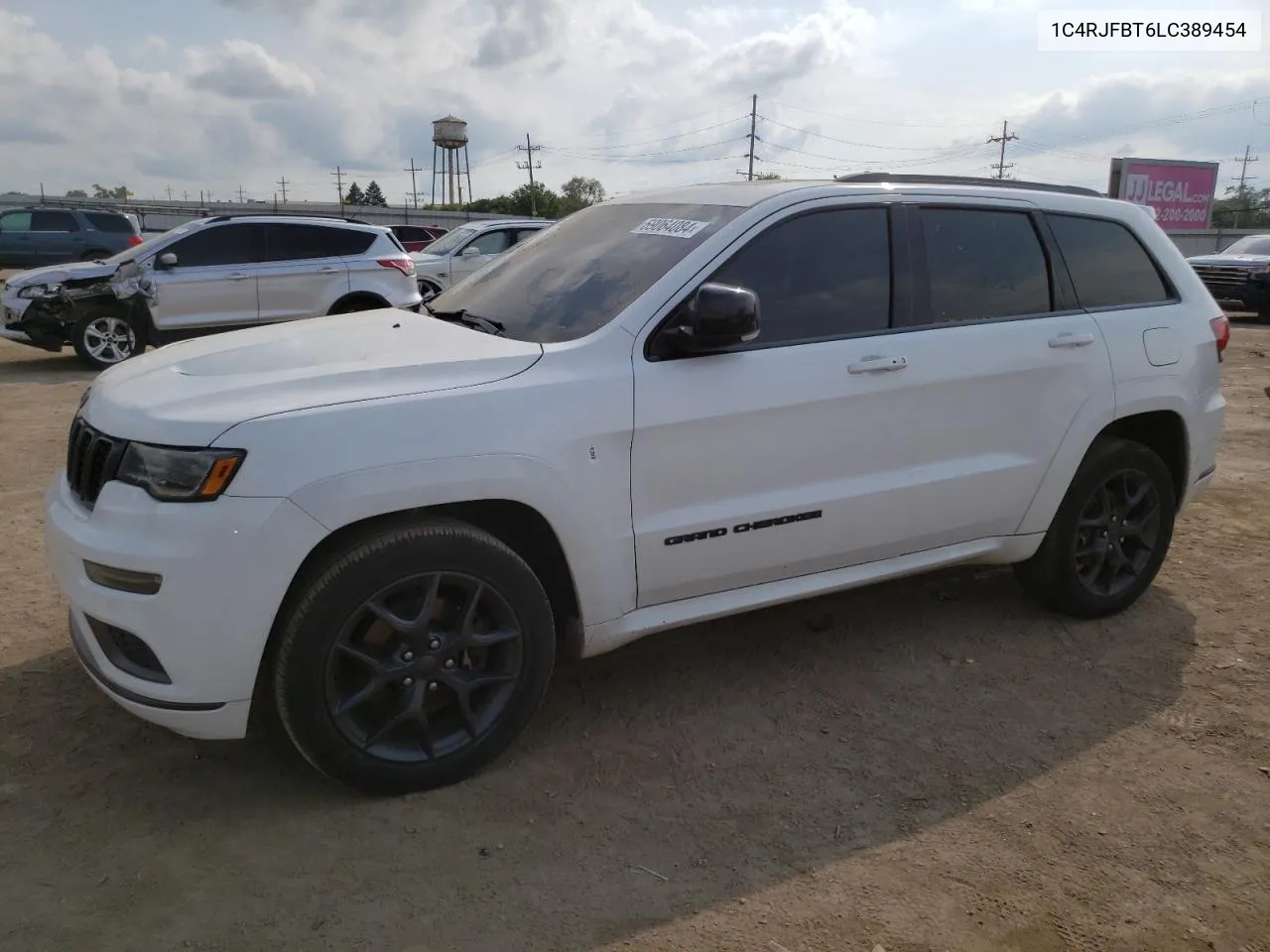 2020 Jeep Grand Cherokee Limited VIN: 1C4RJFBT6LC389454 Lot: 69064084